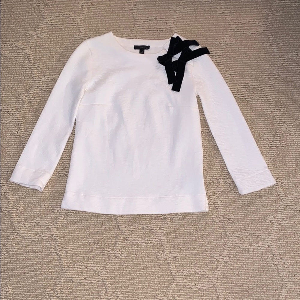 J.Crew Bow Top